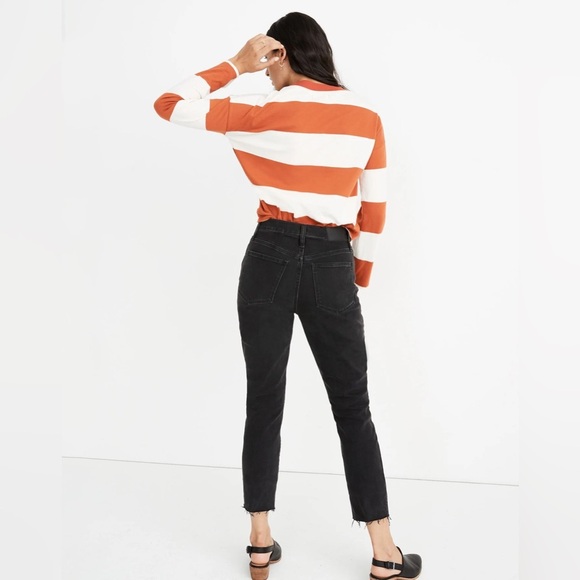 MADEWELL High Rise Slim Boy Jean size 25 - Picture 3 of 7